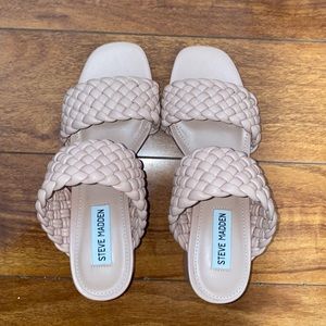 Steve Madden Braided Block Heel
